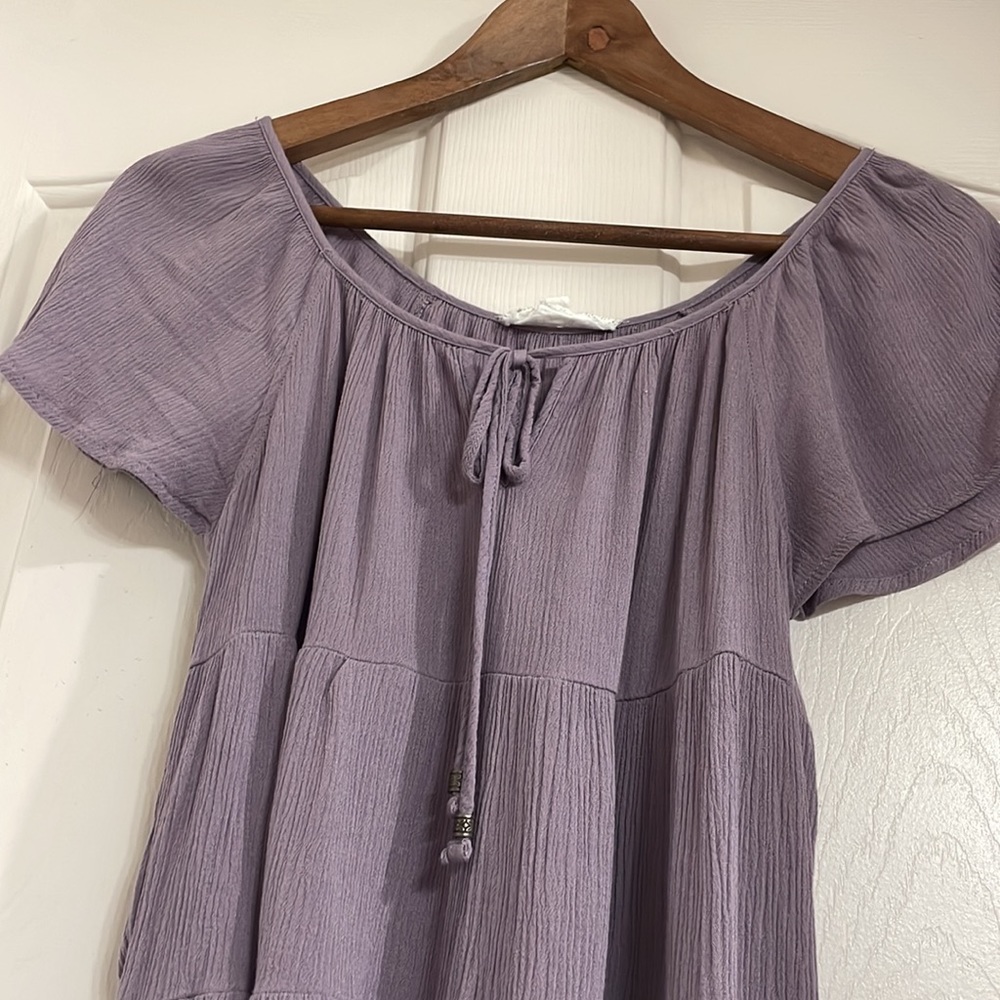 Cute Lavender Top Size Small